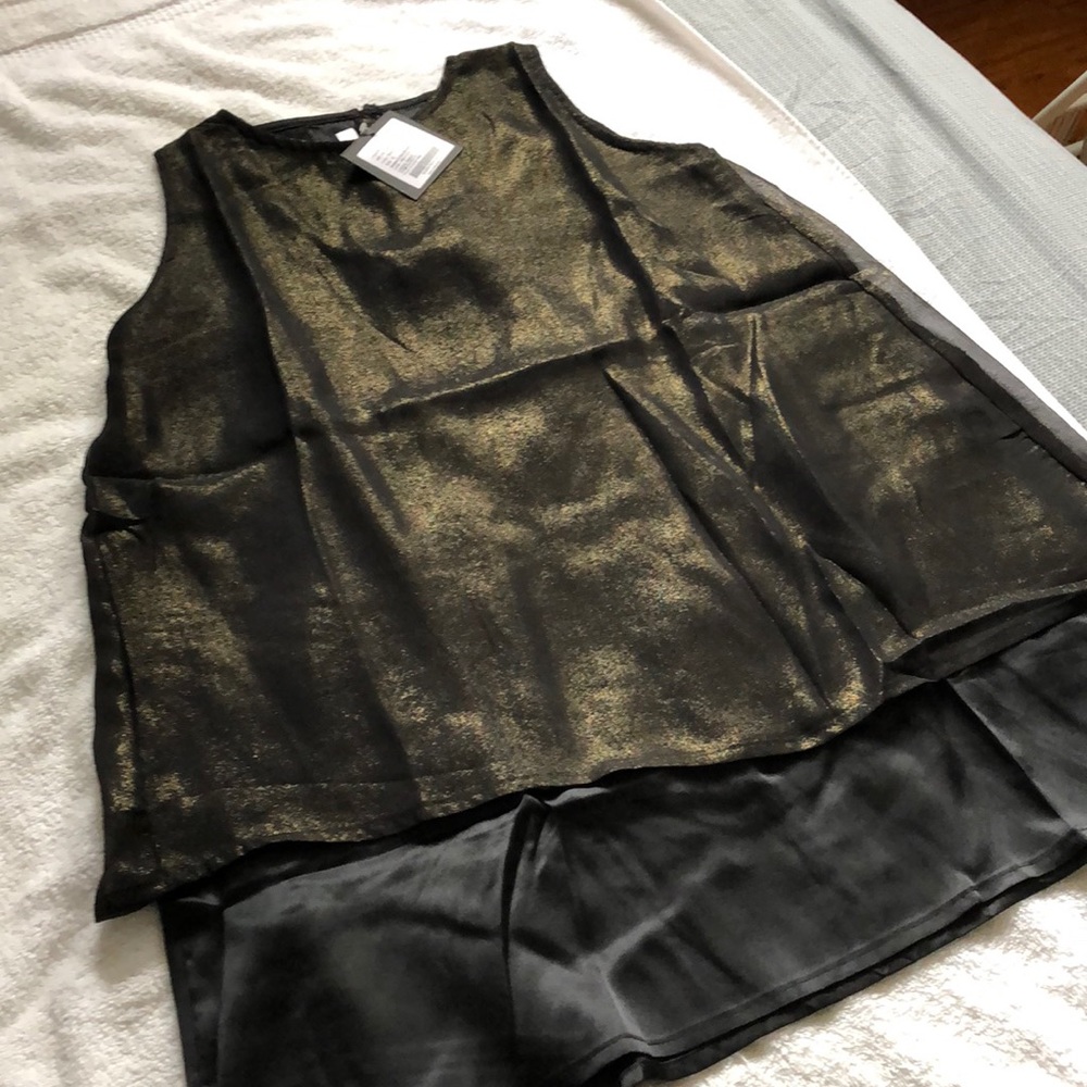 Layered love sleeveless top